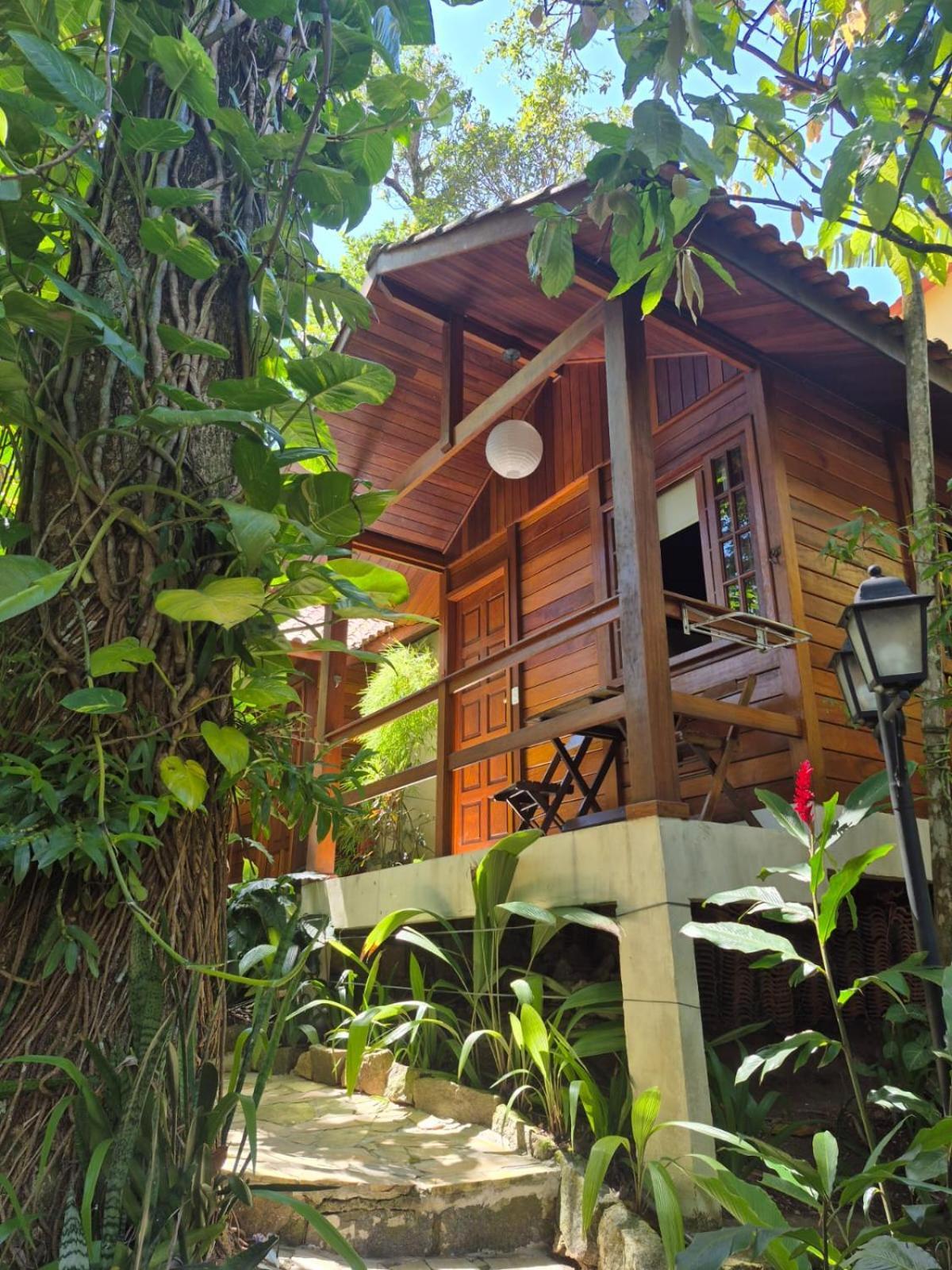 Aratinga Inn Vila do Abraao Ngoại thất bức ảnh